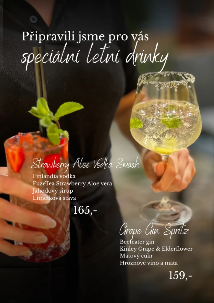 Ochutnejte naše nové letní drinky